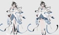 modify vrchat avatar outfit, upgrade avatar toggles, vtuber physbone,vroid vrm
