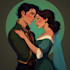 draw couple portrait illustration