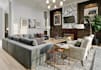 transitioned 3d room into stylized interior design,unit house rendering,skp file