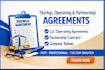 draft startup operating, partnership agreements company bylaws fast