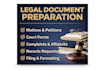 professionally prepare and format legal documents for filing