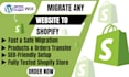 migrate wordpress to shopify wix to shopify woocommerce to shopify migration