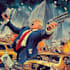 do a political cartoon art