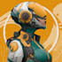 a sci fi character illustration or sci fi character