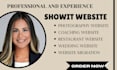 customize showit template, design and redesign showit website development, seo