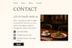 design a modern restaurant website