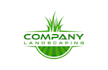 make unique lawn care and landscaping logo design