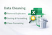 do accurate data entry, web research and excel data cleaning