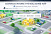 interactive real estate map, clickable apartment site plan svg property map