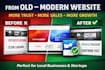 build full stack website development