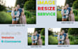 do bulk image resize, crop image, and change image ratio