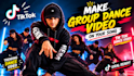 create fire tik tok dance video on your song