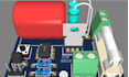 do high power pcb design firmware programming microcontroller esp32 drone