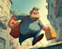 design awesome comic and cartoon style characters