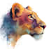 paint animals watercolor or digital illustration