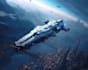design a sci fi spaceship design