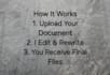 edit and rewrite your documents for clarity