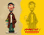 create comic cartoon character