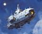 create a sci fi spaceship art