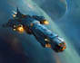 design a sci fi spaceship design