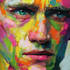 paint expressive colorful abstract portraits