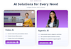 develop ai powered web applications with llm and talking avatars