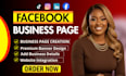 do impressive professional facebook business page setup