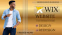 do wix website design, redesign business wix website, website development
