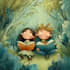 children book illustrations and children book cover
