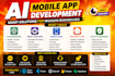 build ai powered mobile app with chatbot and automation