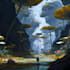 create stylized environment concept art, fantasy background