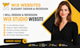 design and redesign wix studio website and fix wix errors for business