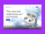a high converting saas landing page hero section in figma