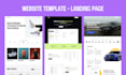 design and develop a modern saas b2b or startup website