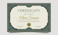 custom award course training certificates print ready editable