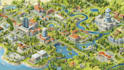 draw unique cartoonic fantasy vector map, event maps, city maps, illustration
