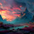 digitally paint fantasy landscape