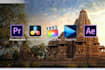 do professional 4k video editing with vfx in after effects