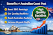 guest post on australian website