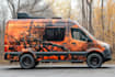 design van wrap, car wrap, vending machine wrap