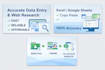 do accurate date entry, copy past and web research