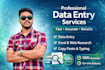 do accurate data entry