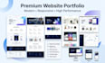 design and develop a webflow or framer website