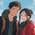 custom anime couple character art