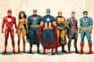 superhero character for comics