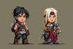 draw a custom pixel art portrait from your photo