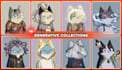 design custom nft pfp, character art and full collection with traits