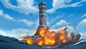 create visual novel and anime background painting