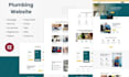 design plumbing website or electrician website or hvac website