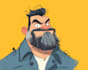 design a mascot gaming, comic  cartoon character